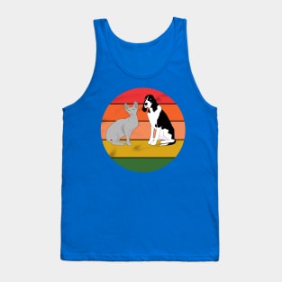 Cat and Dog Tank Top